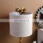 European style coconut palm shape vintage gold monkey table lamps for hotel home decor