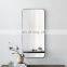 3mm 4mm 5mm Frameless Bevel Edge Silver Hotel Bathroom Mirror