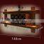 Custom wall hinging wooden wine racks,wood wine storage rack