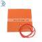 400*300MM Heating Mat for 3D Printer Flexible Silicone Rubber Heater 220v 800W adhesive NTC 100k thermistor 2000mm lead