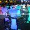 Wholesale Xiamen nightclub led furniture led cocktail table