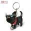 SEMK factory gift series animal handiness wire acrylic key ring