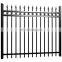 Ornamental aluminum spear top wrought iron fence panel