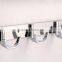 stainless steel double folding towel rack / towel shelf / towel rail