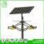MCLED 20W-80W two heads of led garden solar lights with gel-battery
