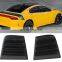 persiana della finestr Factory Direct Rear Side Window Louvers for 2013 2020 Dodge Charger  Carbon Fiber Wholesale Decorative