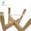 Adjustable Plant Stand Mid Century Modern Bamboo Wood Indoor Plant Holder Adjustable Width 8 to 12 inch