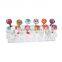 Clear Square Acrylic 12 Holesc Lollipop Stand Display for Retail Stores Lollipop Display