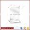 Acrylic table menu card display holder Acrylic Sign Holder