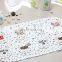 Manufacturers cute cat Plastic Bathroom Set include mat Shower curtain Toilet seat