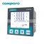 3 phase rs485 modbus LCD digital panel multifunction electric meter