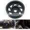 Racing Performance Aluminum Black Crankshaft Crank Pulley For Subaru Impreza WRX Sti Legacy