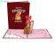 My Favorite Human Friend Love Dog 3D Pop-up Card Best Valentine’s Day Gift for Kids