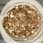 Gold-Copper, Calcined Muscovite Mica Flakes for Decorating, Paint and Coating