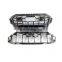 Newest For Audi SQ7 front grille ABS  bumper grille to Audi SQ7 2020 2021 2022 galvanizing grille with ACC