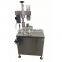 Electric semi automatic capping machine for round glass bottles