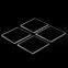 Customized Optical Quartz Plate Suqare Quartz Glass Window Plate Fused Silica Quartz Slice