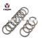 Good Quality Metal Custom Keychain Flat Split Key Ring With Chain For Anywhere