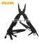 Multi-FunctionCamping Tool Knife Outdoor Pliers 13 in 1Black Hardened Stainless Steel Multi Folding Pliers