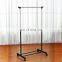 Movable clothes rack with wheels new design hot nordic style net red clothes rack