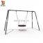 Outdoor Playground Equipment Galvanized Single Swing Sets for City Park