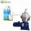 1000L/H manual discharge milk cream fat separator