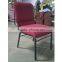 cheap price durable metal church chair with bookshelf