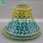 mosaic glass candle jar shade&tray 100% product quality protection