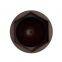 Plastic Round Dome Hex Nut Cap PE Plastic Hexagon protection Caps