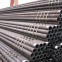 Tuyau/tube en acier au carbone sans soudure API 5L ASTM A106 Gr. B Sch40 Sch80 A36 En 10210 S235jr Tuyau en acier au carbone/Tuyau rond/Tuyau carré pour la construction