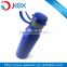 blue stainless steel sport shaker bottle