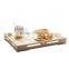 China supply hot sale serving wood fruit tray