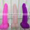 2016 Multy Colors Sex Products Dildo Vibrator Sex Toy Sex Huge Real Skin Feeling Dildo With Strong Sucker