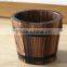 Wooden Barrel Planter Wholesale