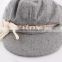 Hot Selling Children Baby Girl Hats Fashion Beret Caps with Pearl Bow Cheap Discount