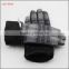 Mens leather and gingham checks fabric gloves touch screen lining polyester