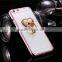 Luxury Finger Ring Phone Holer Plating Clear Phone Case For Iphone6/6 Plus