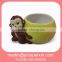 Monkey easter 3D ceramic Bowl