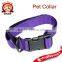 Pet Collar and Dog Lead,Purple or any pantone color