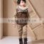 Gentle kids coats casual leggings dress designs/kids apparels suppliers