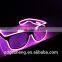CE ROHS approved el wire sun glasses for Christmas, party, bar with factory price