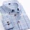 Custom Made Stylish Check Shirts for Men 100% Polyester Shirts