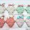 New Design Shabby Shape Flower With Bow,Cute For The Toddle