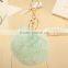 New Fashion Cute Multicolor Fur Ball Plush Key Chain For Car Bag Key Ring
