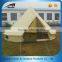 Factory sale 5+ person type single layers cotton canvas bell tent