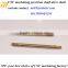 CNC machining thread rod brass shaft