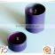 wholesale round candle tin/candle box PVC lid/luxury candle box free sample