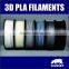 3D Printer filament 1.75mm & 3mm 28 colors PLA / ABS / HIPS etc