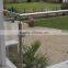 stainless steel fence post 10mm thick tempered glass railing