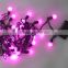 Pink color ball LED string lights outdoor&indoor use 8fuction controller